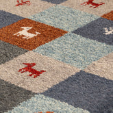 Handmade Indo Persian Gabbeh mat - 308646